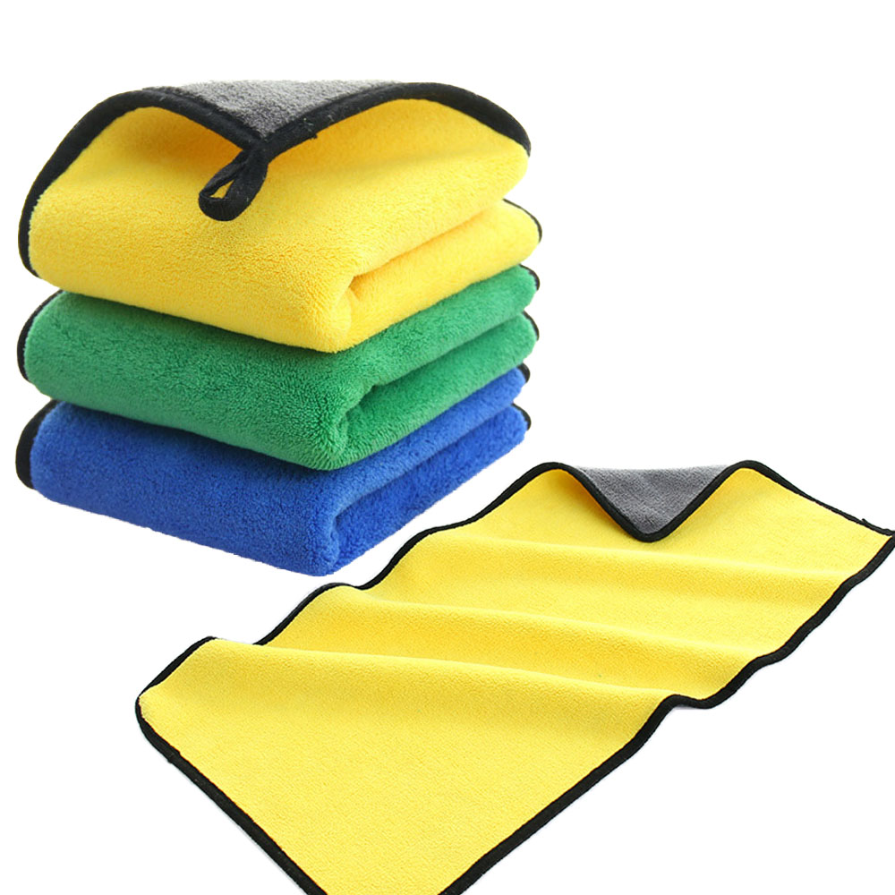 Microfiber Car Drying Towel Super Absorbent - Handuk Pembersih Mobil Kain Mikrofiber Lembut