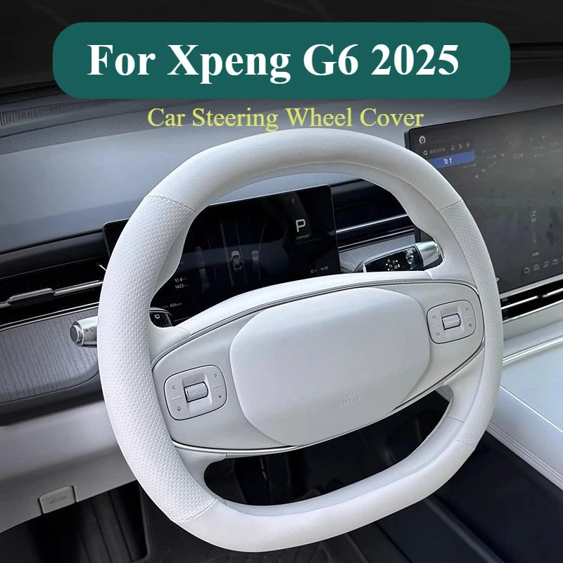 Car Steering Wheel Cover Anti Slip Breathable - Untuk Xpeng G6 2025 Penutup Roda