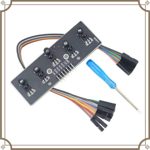 Car Electronics - Modul Sensor Pelacak Garis Inframerah Digital