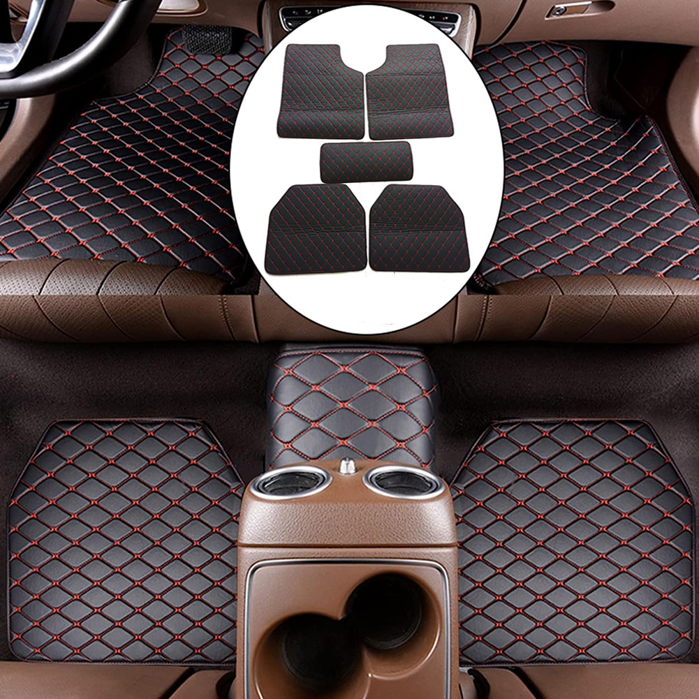 Car Floor Mats Universal Waterproof Leather - Tikar lantai mobil, kulit Universal PVC