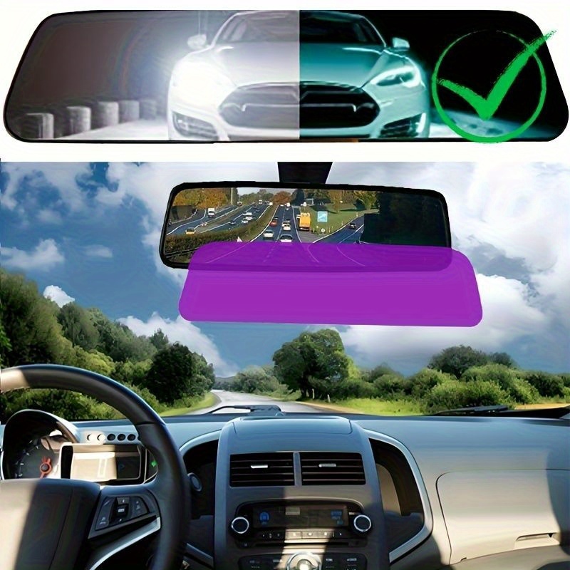 Anti Glare Car Rearview Mirror Film - Film Anti Silau untuk Kaca Spion
