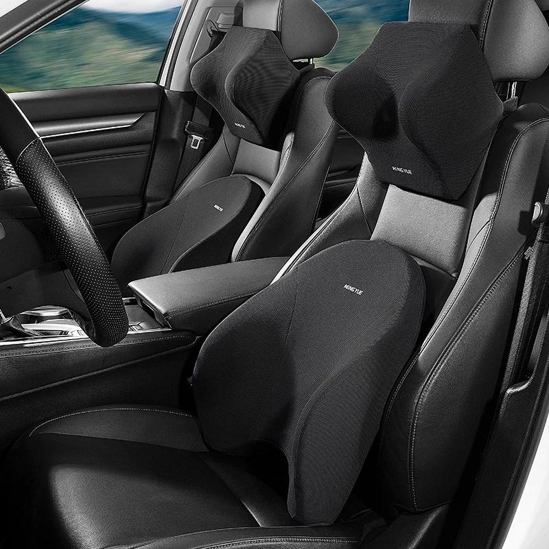 Memory Foam Car Neck Pillow Lumbar Support - Bantal sandaran kepala di mobil, sandaran