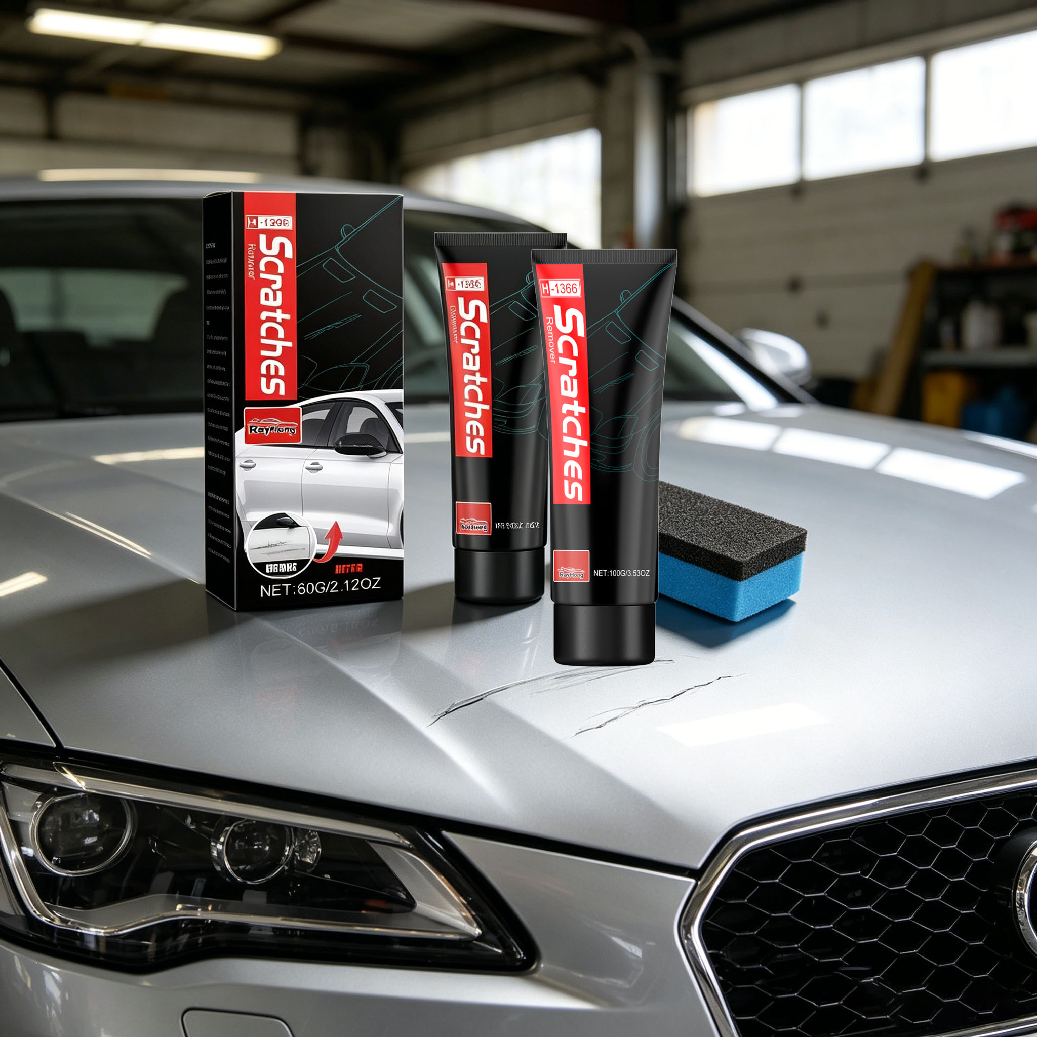 Car Scratch Repair Polishing Wax Paste - Pasta Penghilang Goresan Mobil, Menghilangkan Noda