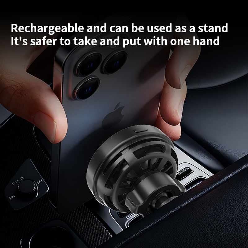 Pengisi Daya Nirkabel Mobil qi - Magnetic Phone Holder For Car Vent ulasan dan harga
