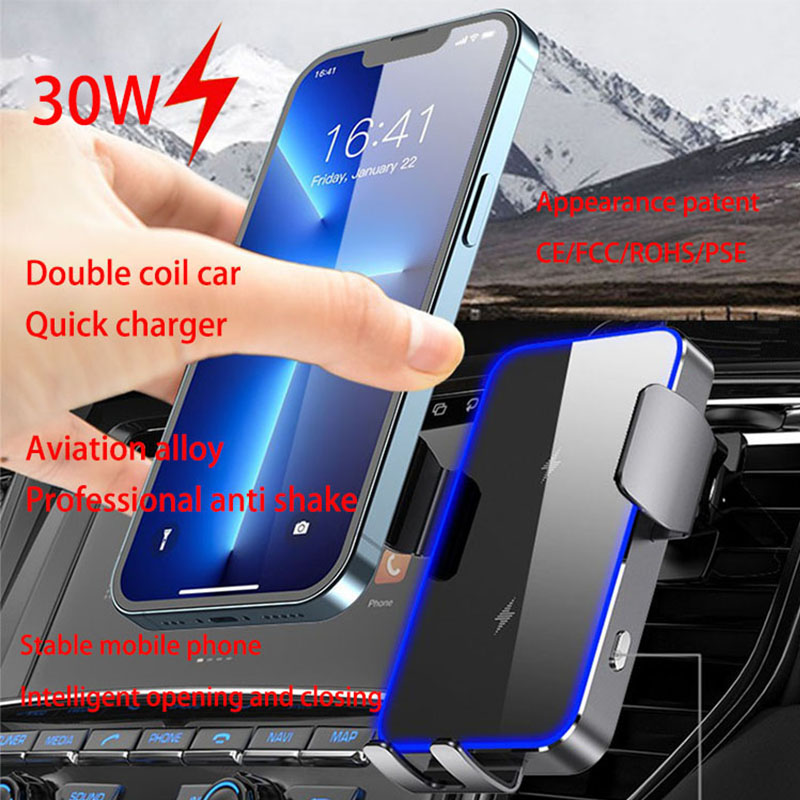 Pengisi Daya Nirkabel Qi2, Dud - Wireless Car Charger Mount Fast Charging ulasan dan harga