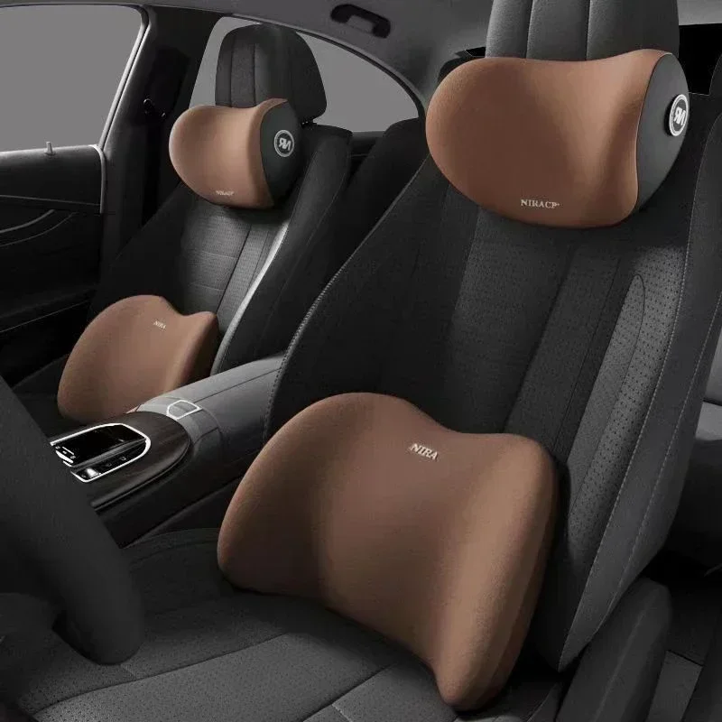 Bantal Penyangga Leher Sandara - Memory Foam Car Neck Pillow Lumbar Support ulasan dan harga