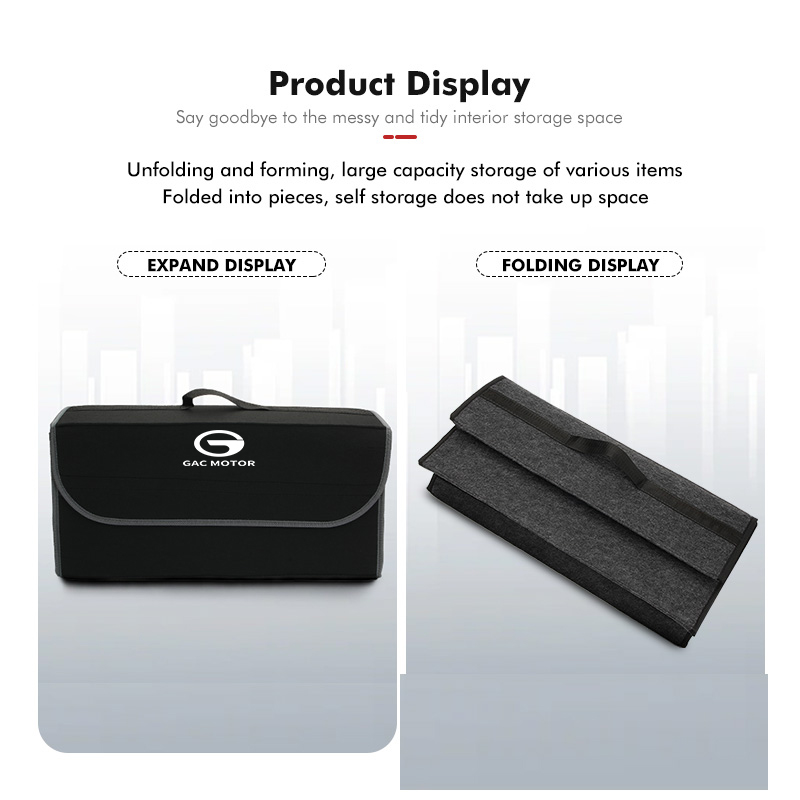 Untuk GAC MOTOR Kotak Penyimpa - Car Trunk Organizer Foldable Storage Box ulasan dan harga