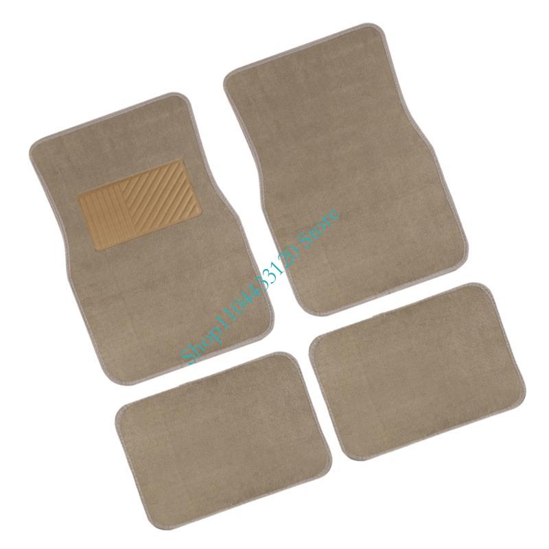 0XXD 4PCS Universal Lantai Tik - Car Floor Mats Universal Waterproof Leather ulasan dan harga