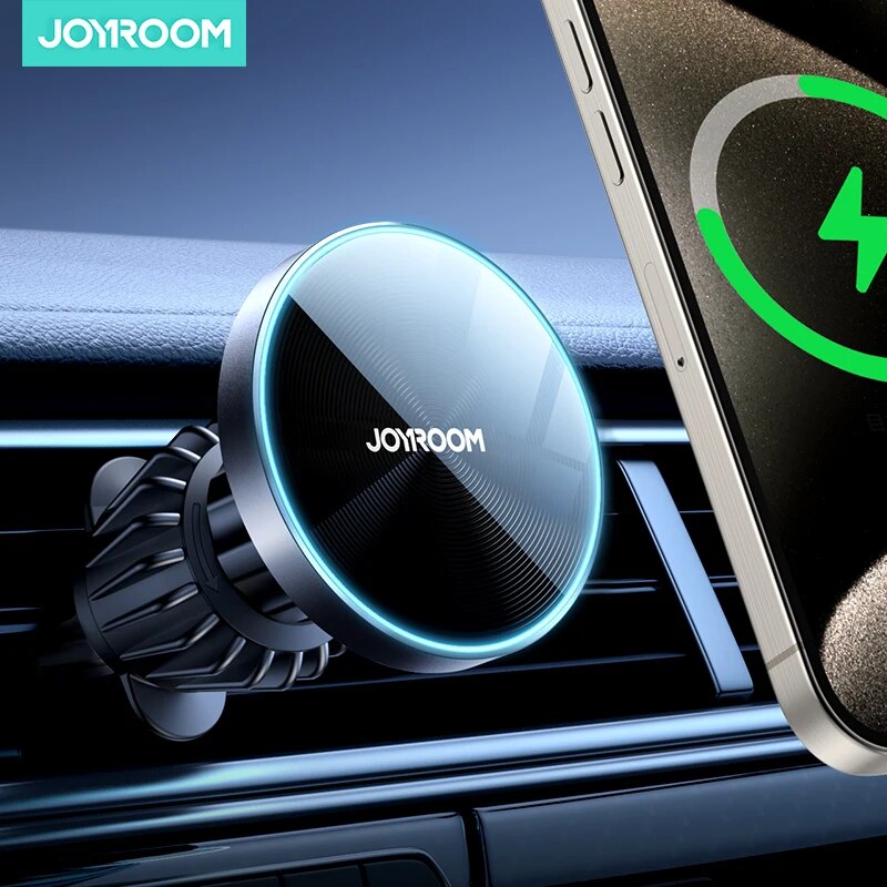 Joyroom pengisi daya ponsel mo - Wireless Car Charger Mount Fast Charging ulasan dan harga