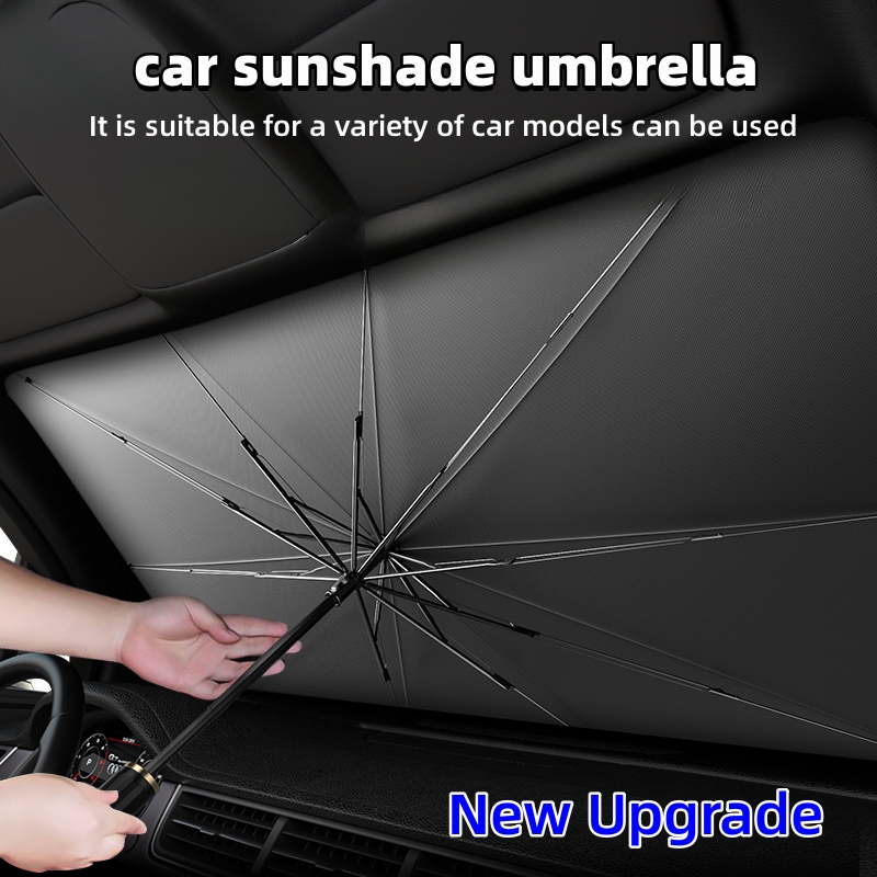 Payung Pelindung Kaca Depan Mo - Car Sunshade Windshield Umbrella Foldable ulasan dan harga