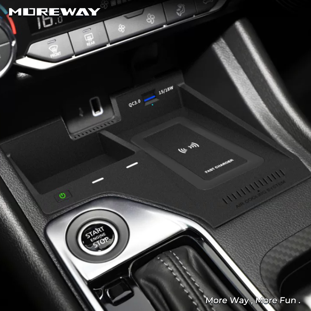 Dudukan Ponsel Mobil Pengisi D - Wireless Car Charger Mount Fast Charging ulasan dan harga