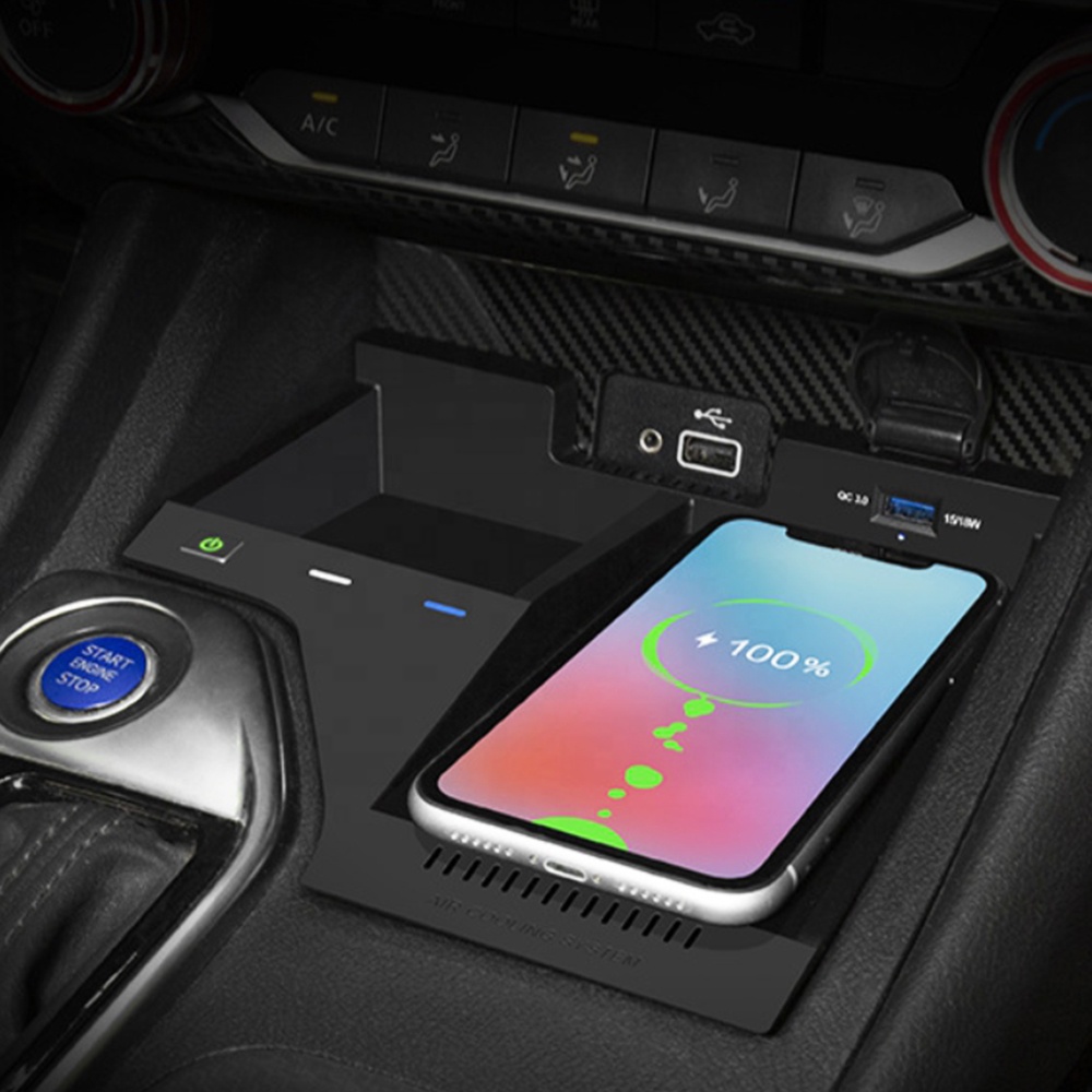 Dudukan Ponsel Mobil Pengisi D - Wireless Car Charger Mount Fast Charging ulasan dan harga