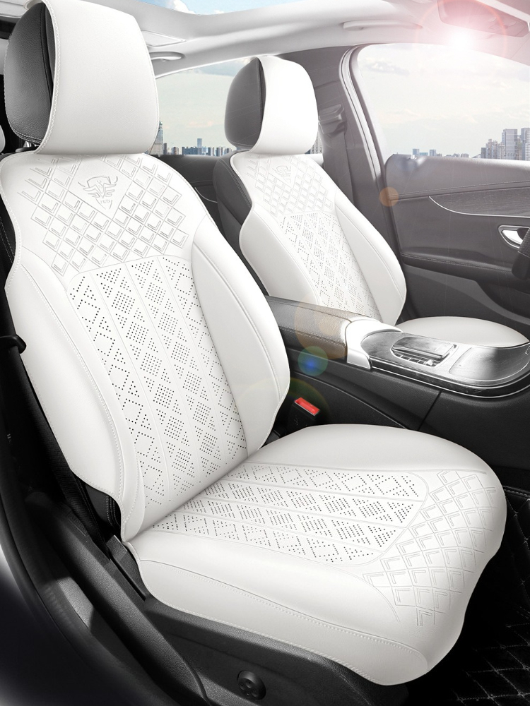 Pelindung Jok Mobil Kulit Berk - Leather Car Seat Covers Full Set Universal ulasan dan harga