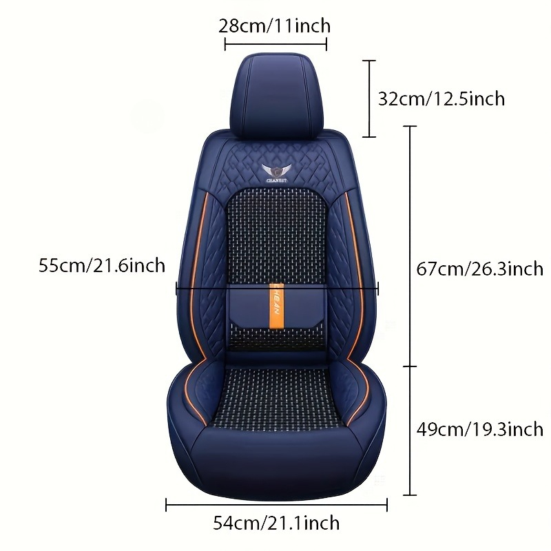 Untuk polo 9n3 leapmotor b05 c - Leather Car Seat Covers Full Set Universal ulasan dan harga