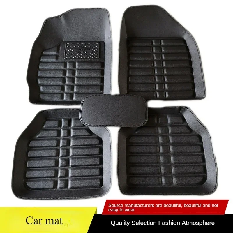 5 Buah Alas Kaki Otomatis Taha - Car Floor Mats Universal Waterproof Leather ulasan dan harga