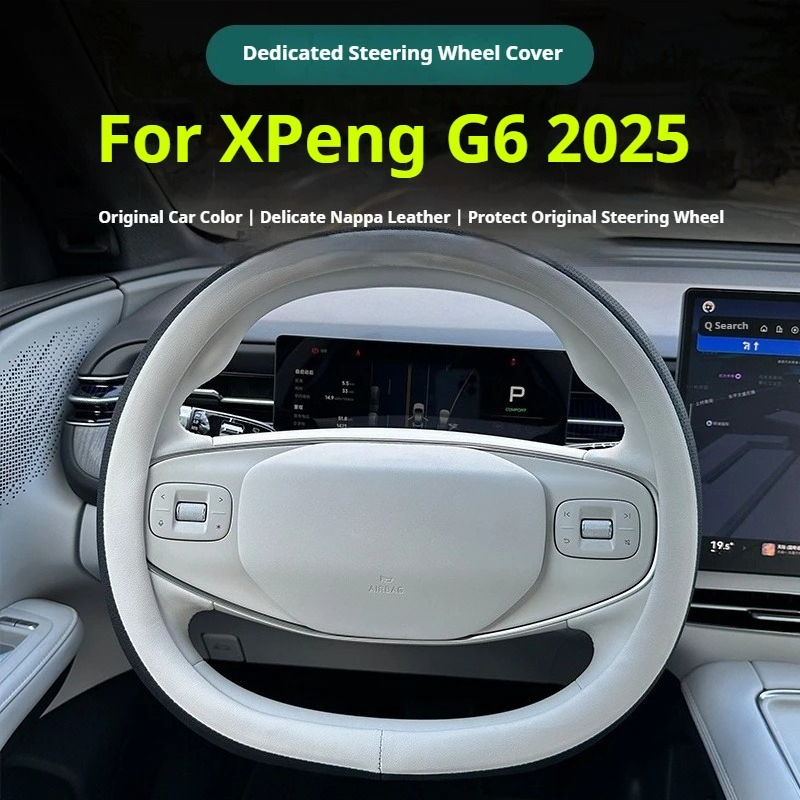 Untuk Xpeng G6 2025 Penutup Ro - Car Steering Wheel Cover Anti Slip Breathable ulasan dan harga