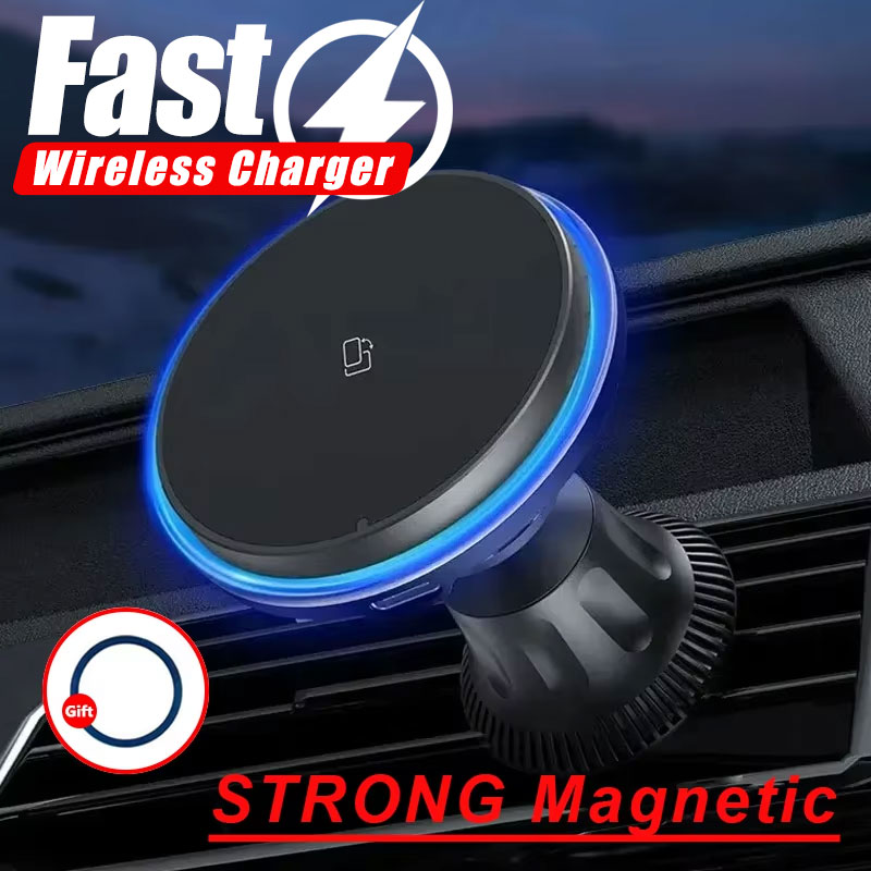 Pengisi Daya Nirkabel Mobil Ma - Wireless Car Charger Mount Fast Charging ulasan dan harga