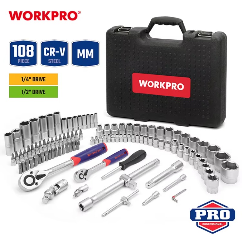 108pcs Set Peralatan Perbaikan - Auto Repair Tools ulasan dan harga