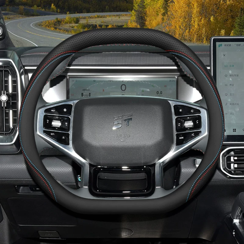2026 UNTUK JETOUR Dashing T1 T - Car Steering Wheel Cover Anti Slip Breathable ulasan dan harga
