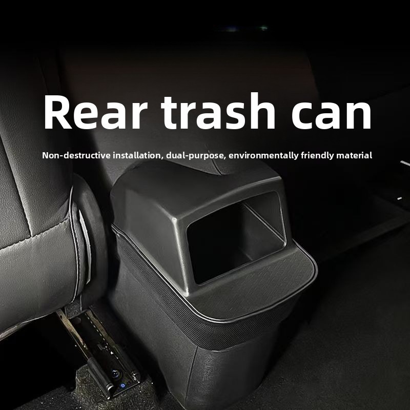 Kotak Penyimpanan Belakang Sil - Waterproof Car Trash Can With Lid ulasan dan harga