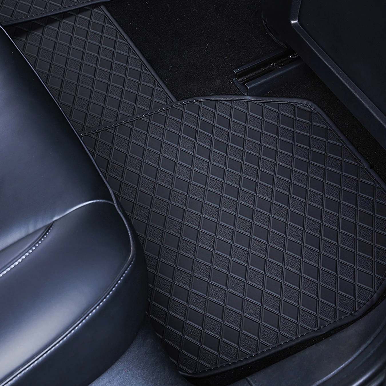 Set Lengkap Karpet Lantai Mobi - Car Floor Mats Universal Waterproof Leather ulasan dan harga
