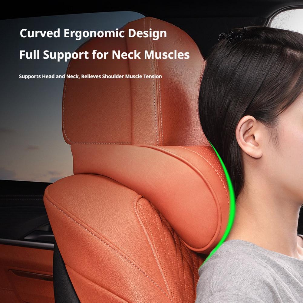 Bantal Sandaran Kepala Mobil K - Memory Foam Car Neck Pillow Lumbar Support ulasan dan harga