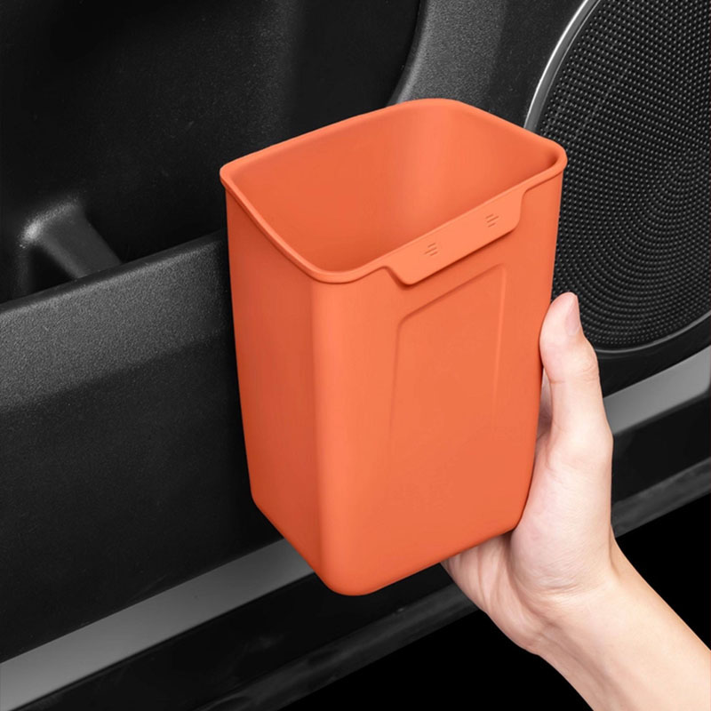 Tempat Sampah Pintu Mobil Univ - Waterproof Car Trash Can With Lid ulasan dan harga