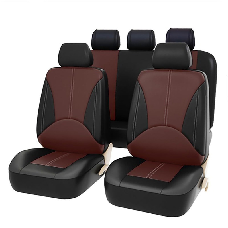 Sarung Jok Mobil Kulit PU Hita - Leather Car Seat Covers Full Set Universal ulasan dan harga